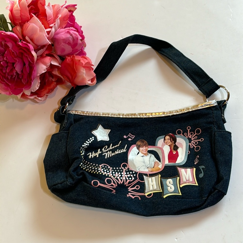 High School Musical Denim Purse Original HSM DENIM PURSE DISNEY VTG HSM - Picture 3 of 16